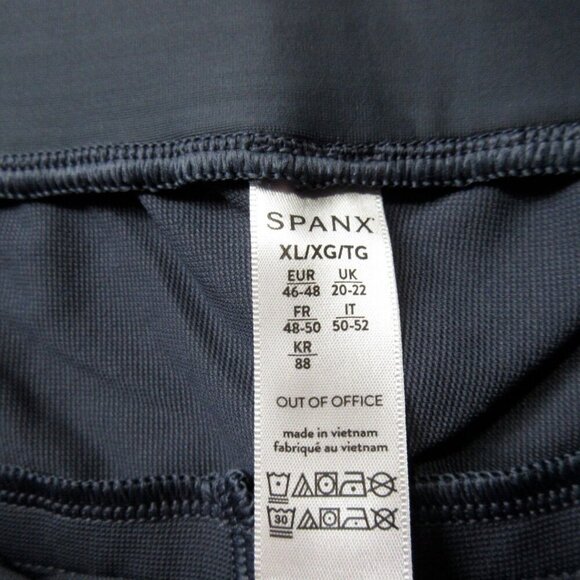 NWT SPANX 50638R Out Of Office Casual Fridays Cargo Jogger in Dark Storm Pant XL - Picture 4 of 6